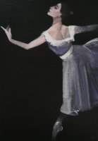 Gintaras Pankevičius, „Balerina“, 2018, 100 x 70, akrilas, drobė